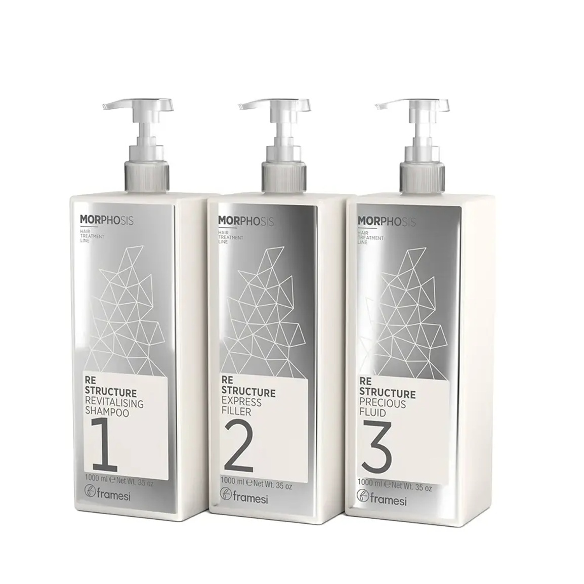 کیت 3 محصولی فیلر مو حجم 3000 میلی لیتر