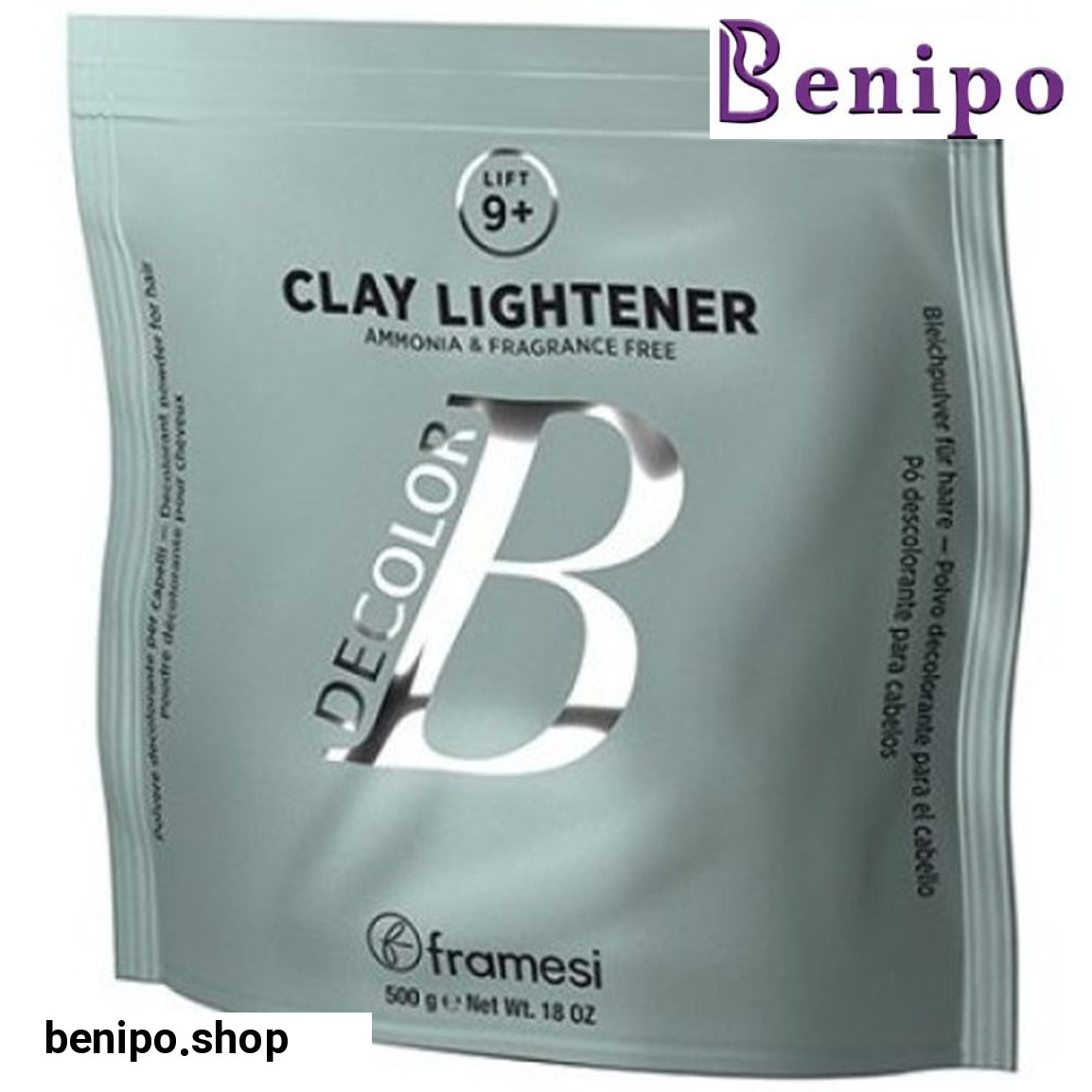 پودر دکلره مدل CLAY LIGHTENER وزن 500 گرم