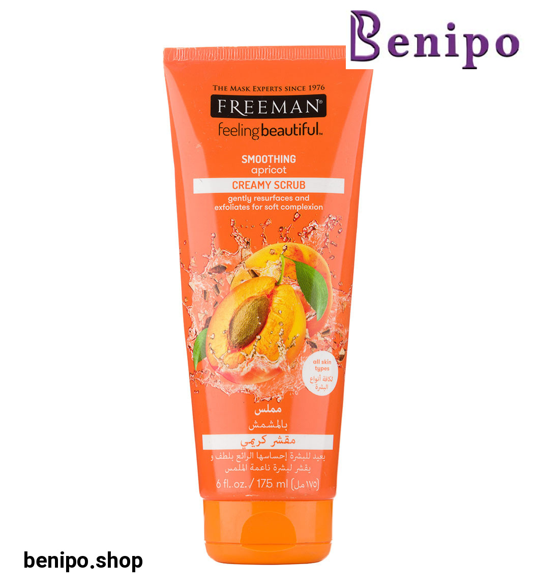 اسکراب کرمی زردآلو ضد لک