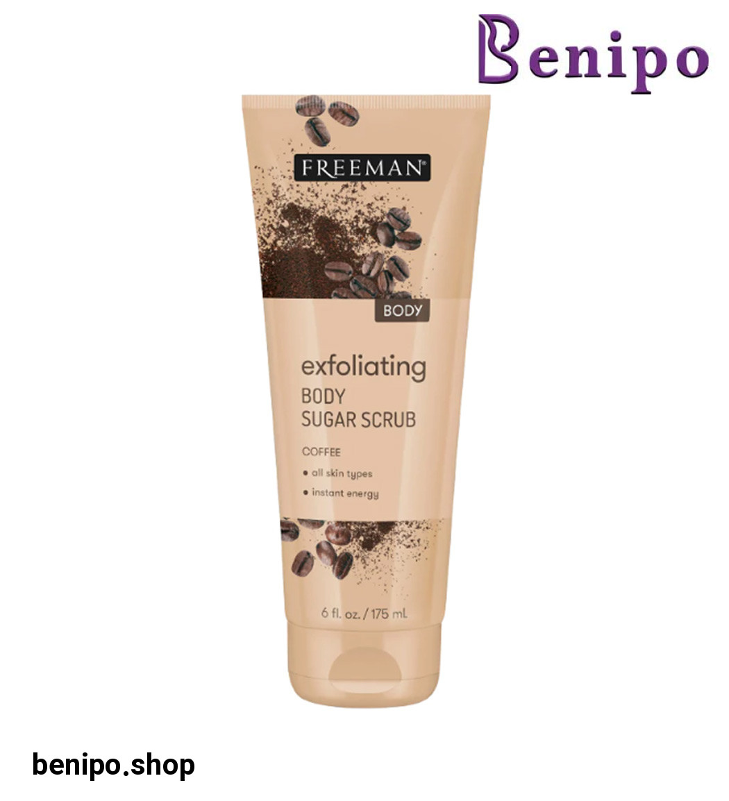 اسکراب بدن شکر و قهوه انرژی بخش حجم 175 میل