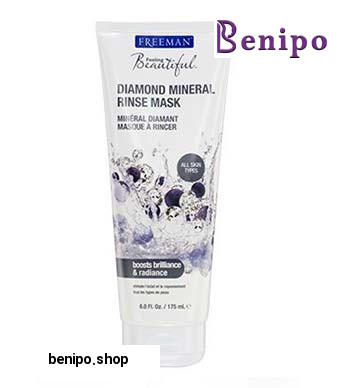 ماسک صورت خاک رسی الماس معدنی