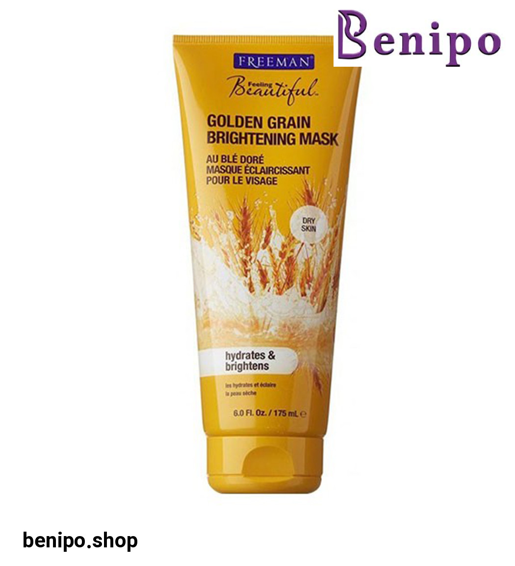 ماسک روشن کننده صورت طلای گندم
