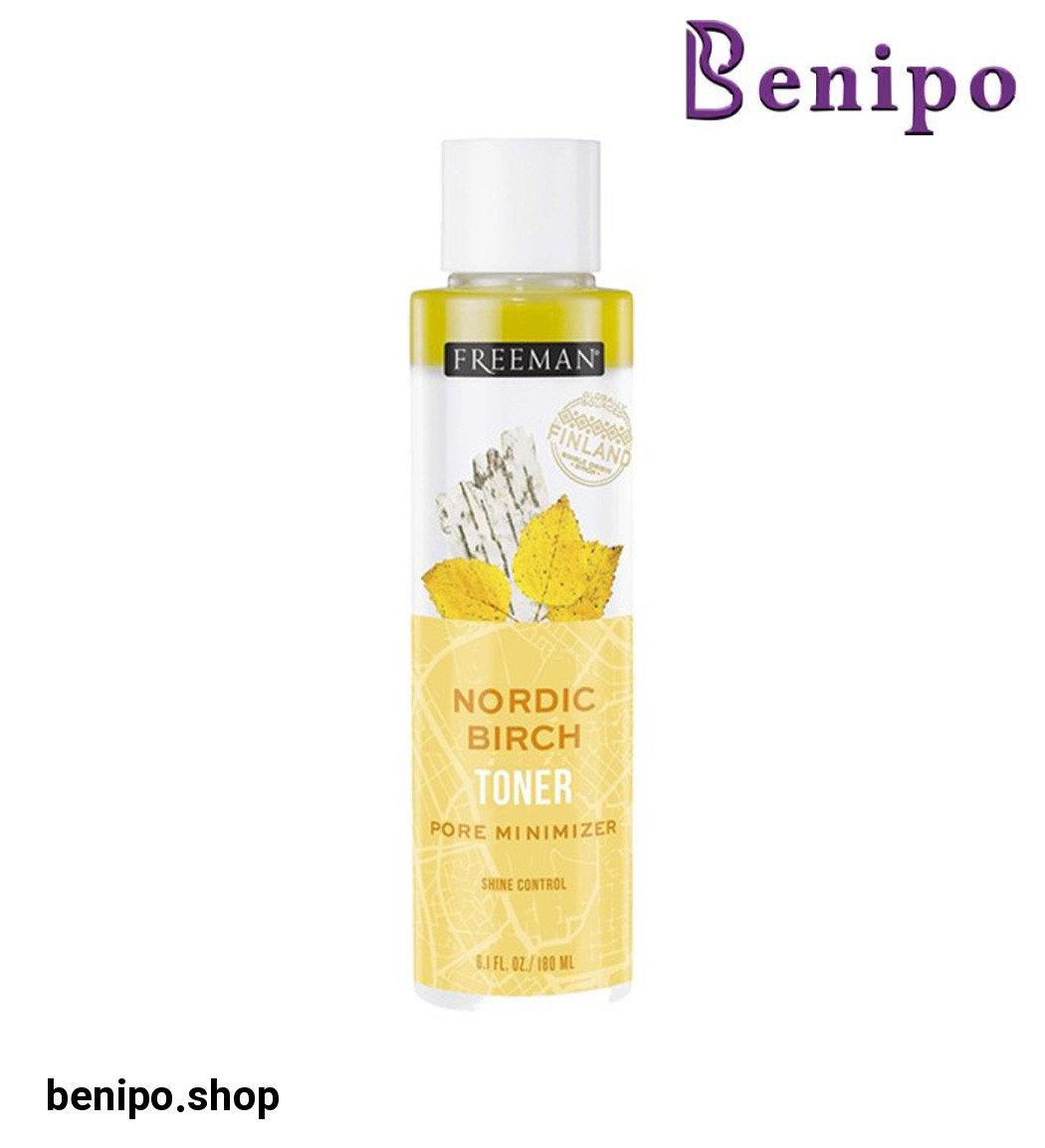 تونر پاک کننده آرایش و مات کننده برق صورت نورنیک برنج حجم 180 میلی لیتر