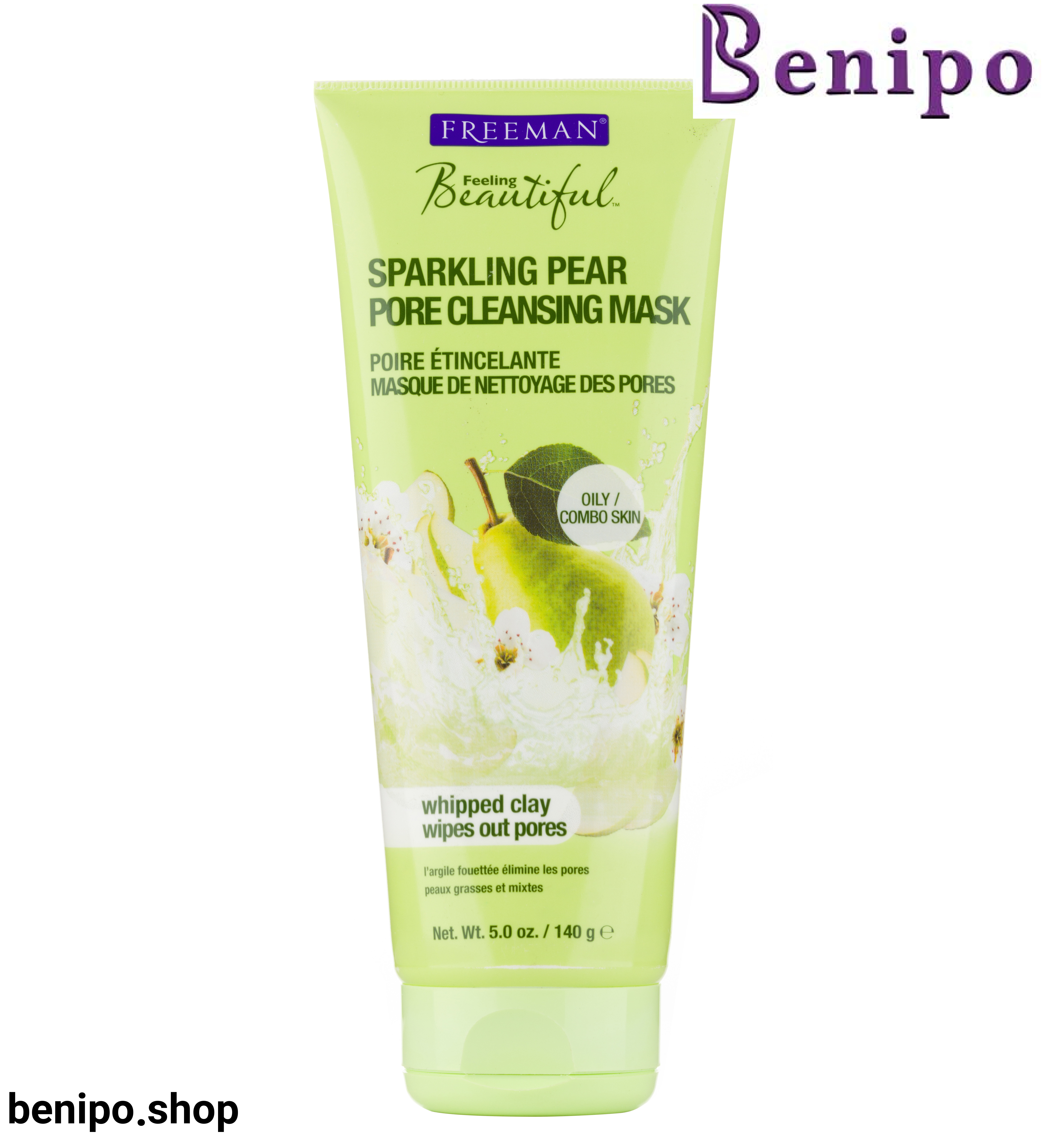 ماسک صورت گلابی