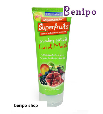 ماسک پیل آف صورت ورقه ای سوپر فروت
