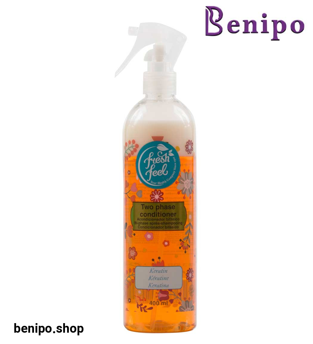 اسپری دوفاز آبرسان و نرم کننده کراتین