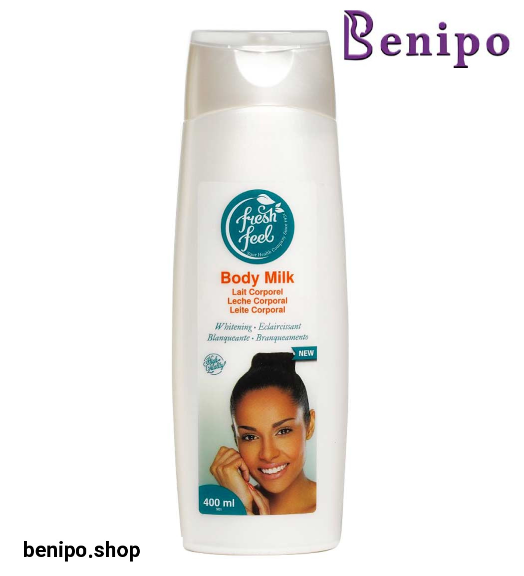 شیر بدن سفید کننده و روشن کننده