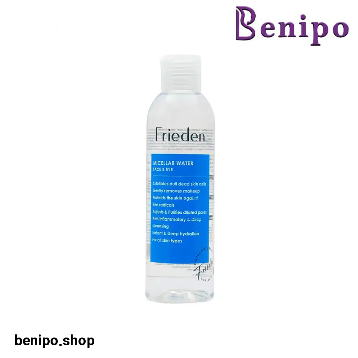 میسلار واتر صورت و چشم مناسب انواع پوست حجم 200 میلی لیتر