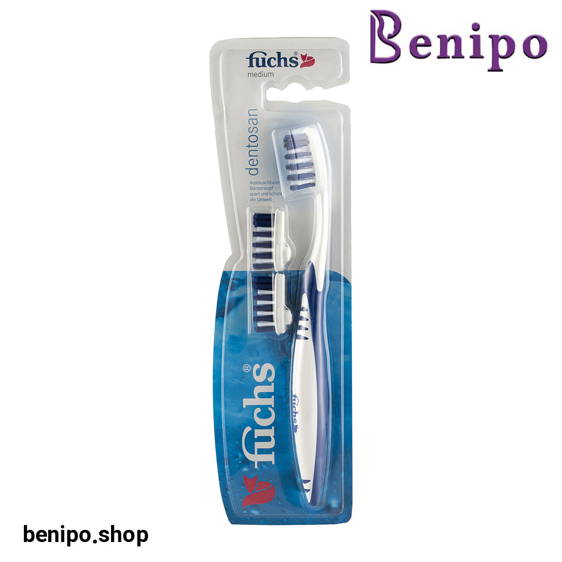 مسواک دنتوسان 3 در 1 مدیوم