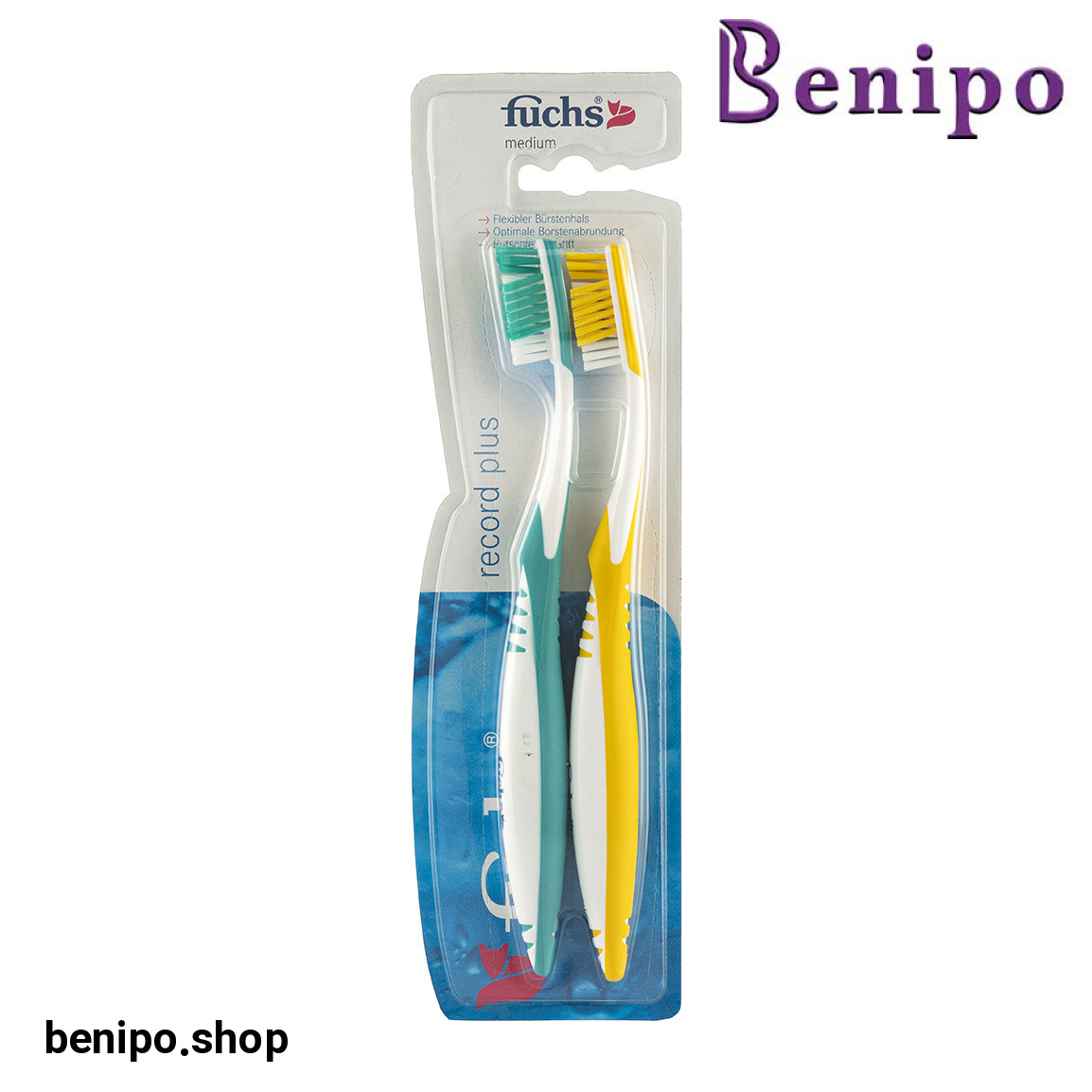مسواک رکورد دو قلو مدیوم