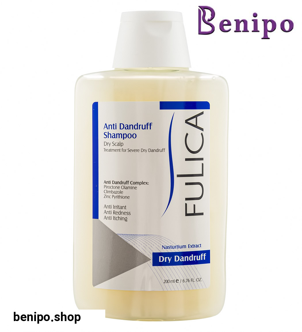 شامپو ضد شوره مناسب شوره و پوست سر خشک حجم 200میلی لیتر