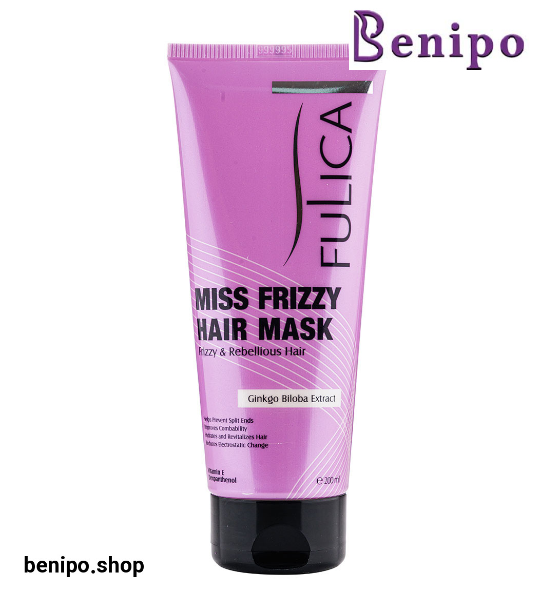 ماسک مو حاوی عصاره جینکو بایلوبا مناسب موهای شکننده و وزدار 200میل