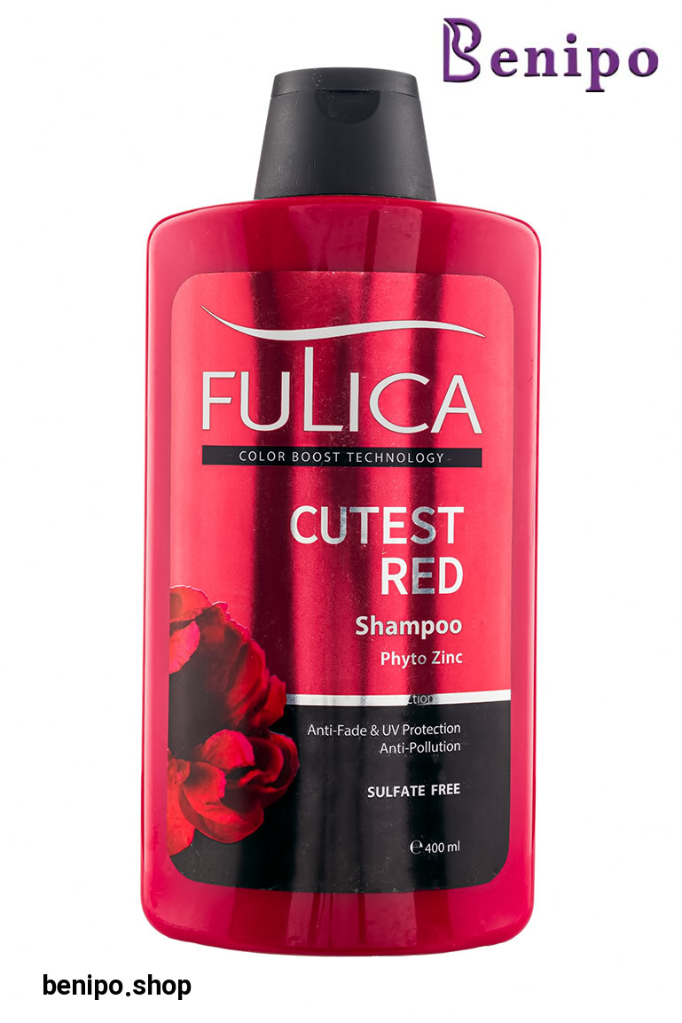 شامپو تثبیت کننده و محافظ موهای قرمز فاقد سولفات 400 میل