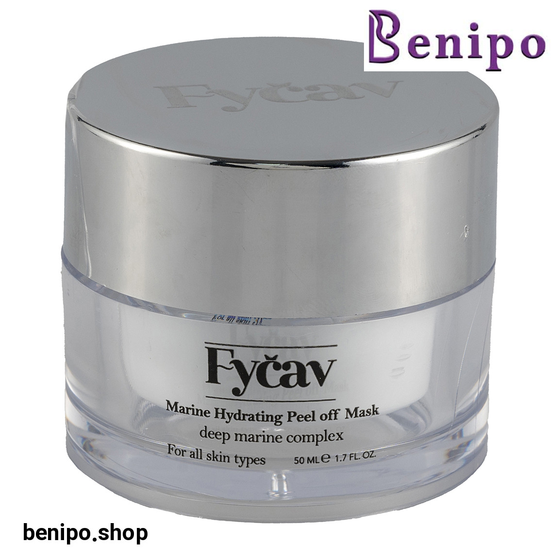 ماسک لایه بردار و آبرسان دریایی حجم 50 میلی لیتر