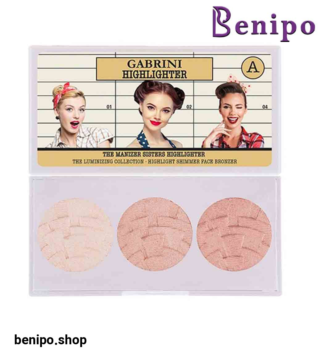 پالت هایلایتر سه عددی سری A