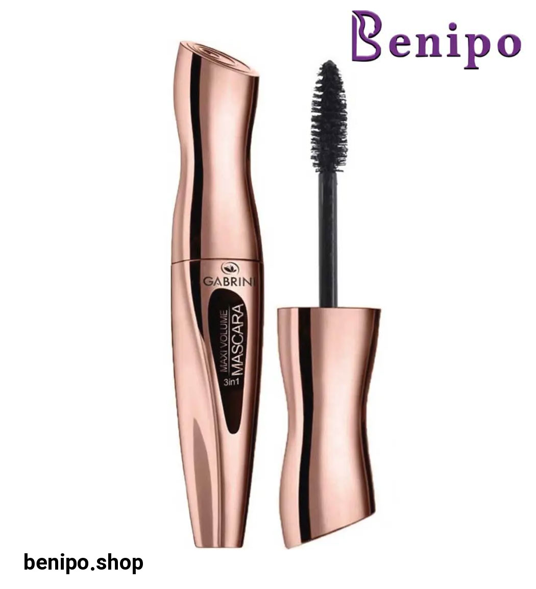 ریمل حجم دهنده سه در یک مدل Maxi Volume حجم 8 میلی لیتر