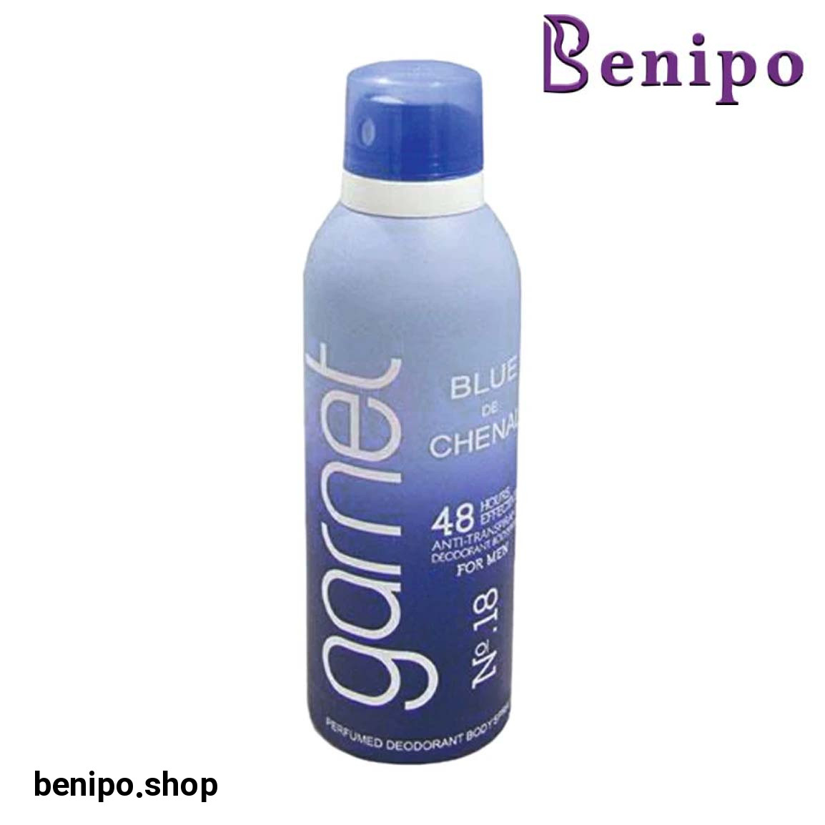 اسپری خوشبو کننده بدن مردانه مدل Blue Chanel شماره 18 حجم 200 میلی لیتر