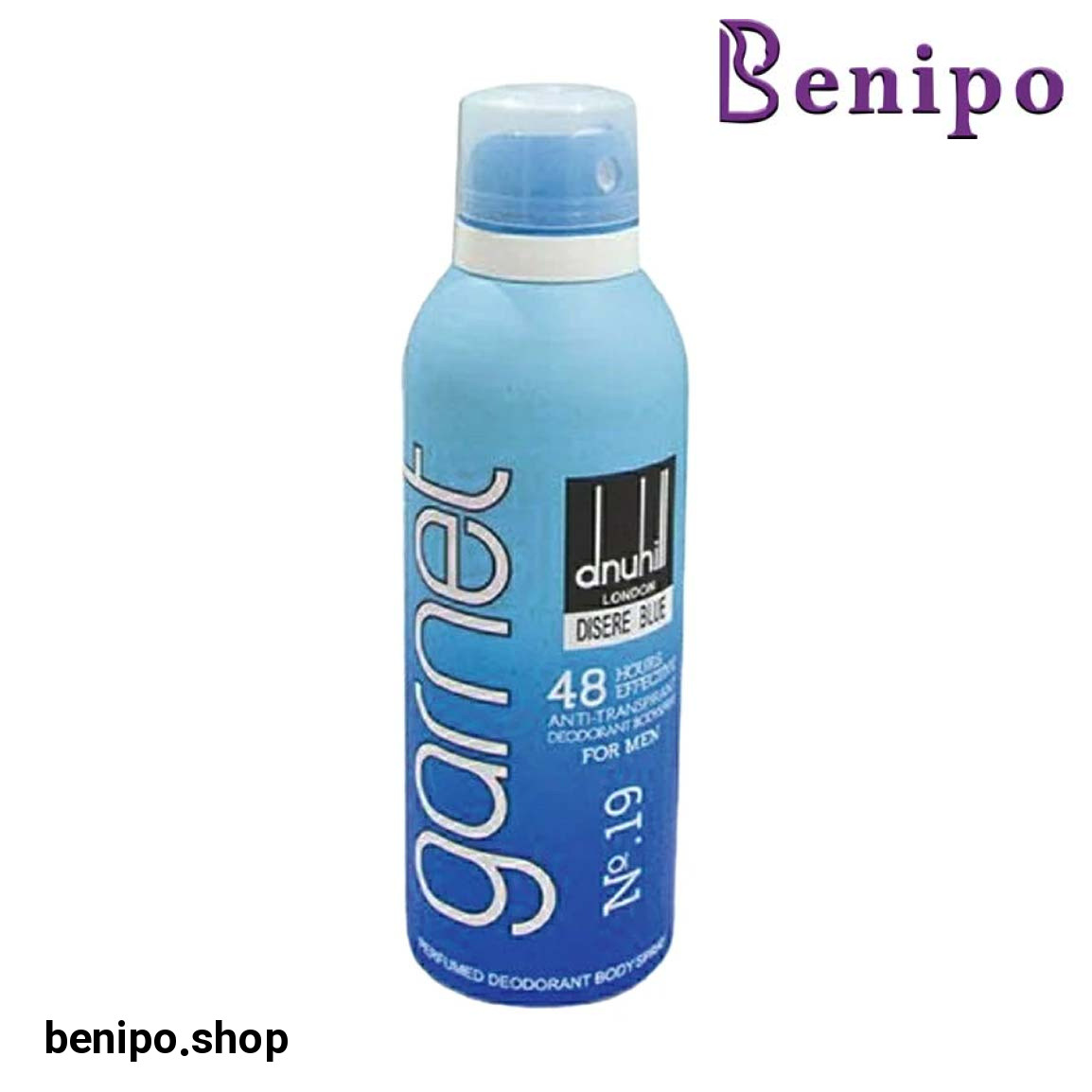 اسپری خوشبو کننده بدن مردانه مدل Dunhill Blue شماره 19 حجم 200 میلی لیتر