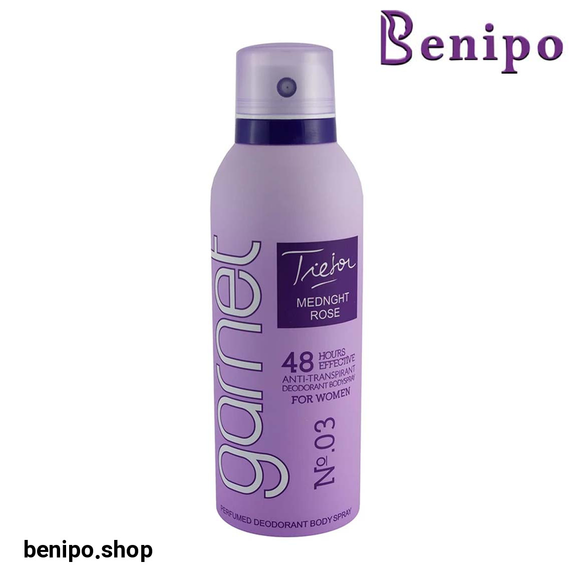 اسپری خوشبو کننده بدن زنانه مدل Midnight Rose شماره 03 حجم 200 میلی لیتر