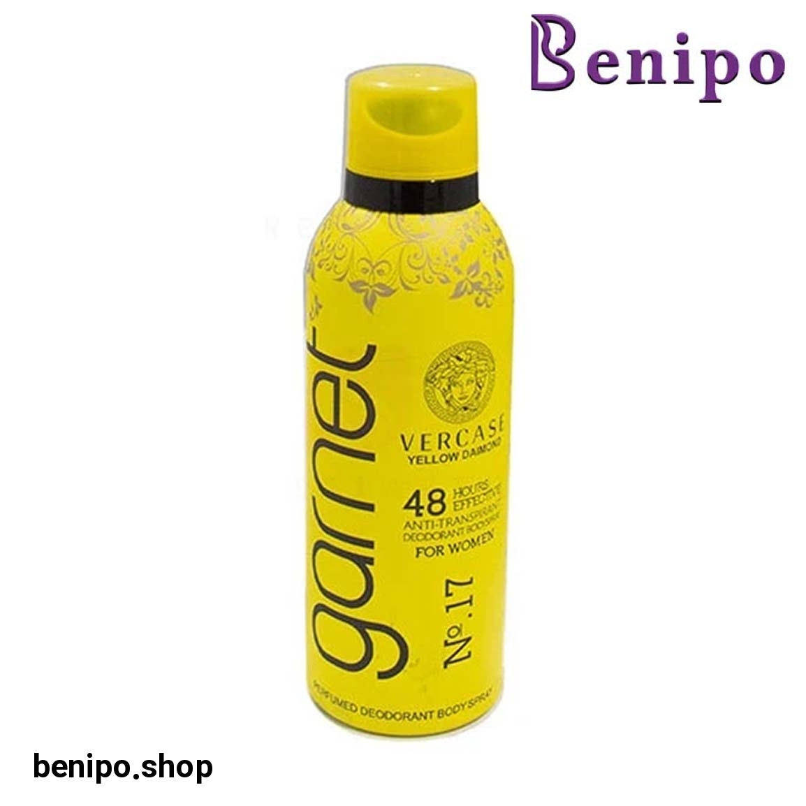 اسپری خوشبو کننده بدن زنانه مدل Versace شماره 17 حجم 200 میلی لیتر