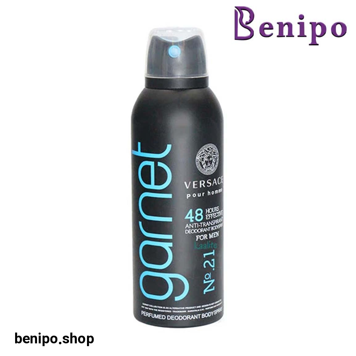 اسپری خوشبو کننده بدن مردانه مدل Versace pour Homme شماره 21 حجم 200 میلی لیتر