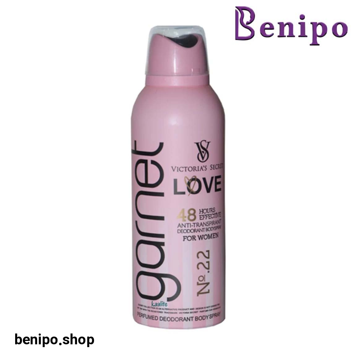 اسپری خوشبو کننده بدن زنانه مدل Victoria Secret Love شماره 22 حجم 200 میلی لیتر