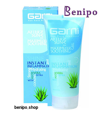 ژل اکلیلی تسکین دهنده پوست بعد از آفتاب