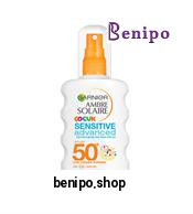 لوسیون ضد آفتاب کودک و دافع شن و ماسه  مدل SENSITIVE advanced (SPF 50+)  حجم 200 میل