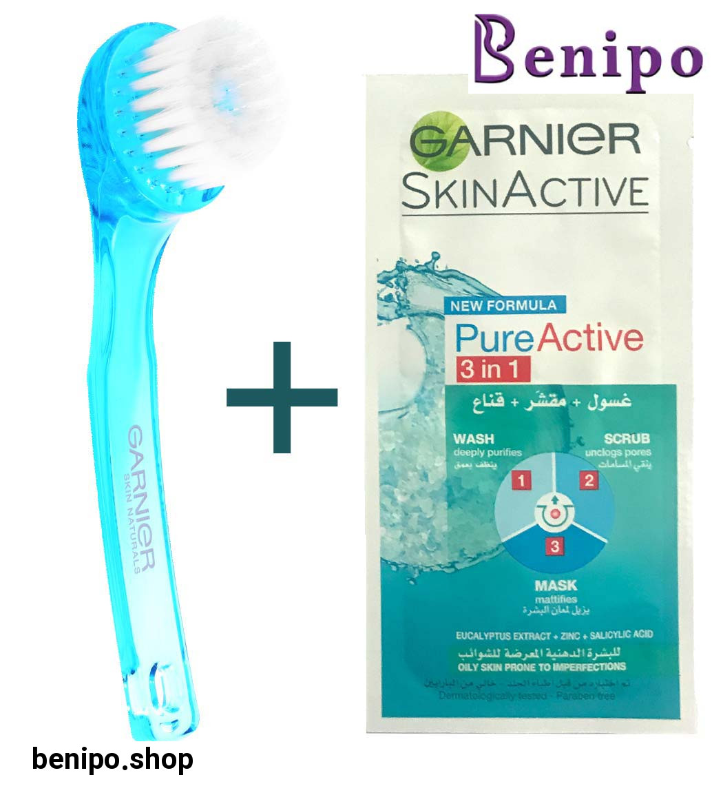 برس به همراه اشانتیون پاک کننده صورت 3 منظوره