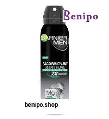 اسپری ضد تعریق مردانه 72 ساعته مدل MAGNEZYUM ULTRA KURU حجم 150 میل