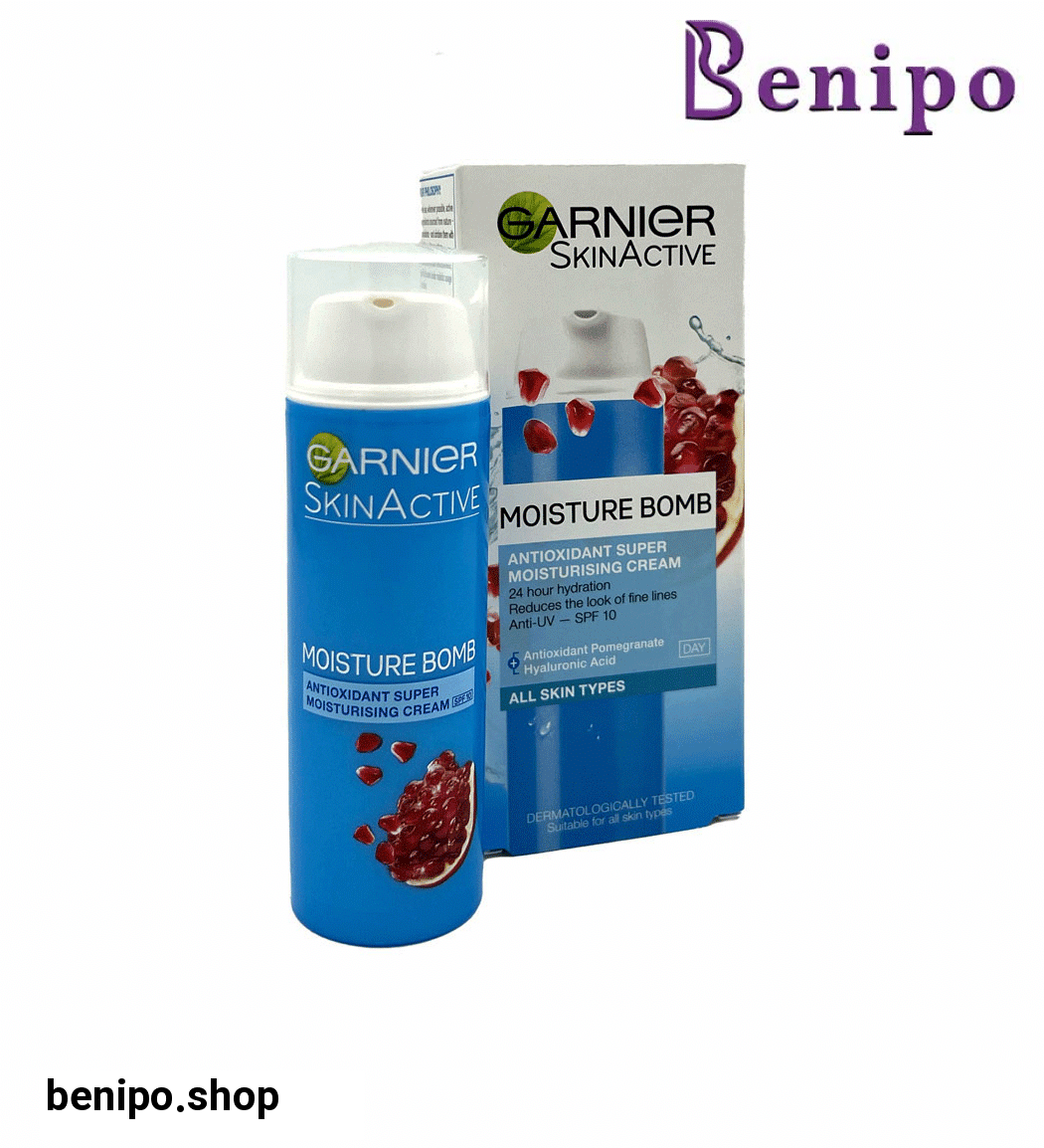 کرم آبرسان پمپی هیدرا بمب مناسب انواع پوست حجم 50 میل