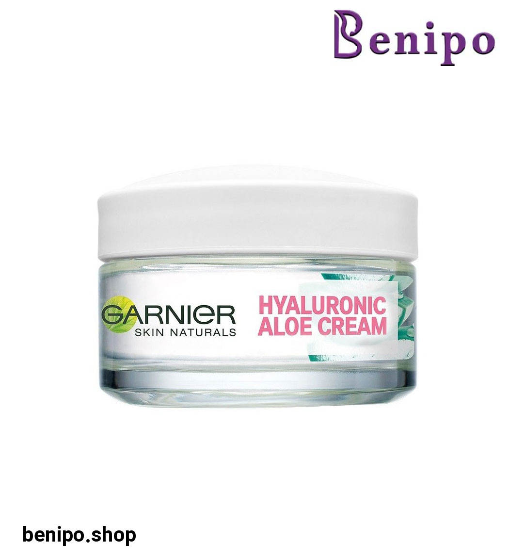 کرم آبرسان حاوی هیالورونیک اسید و عصاره آلوئه ورا مناسب پوست های خشک و حساس حجم 50 میل