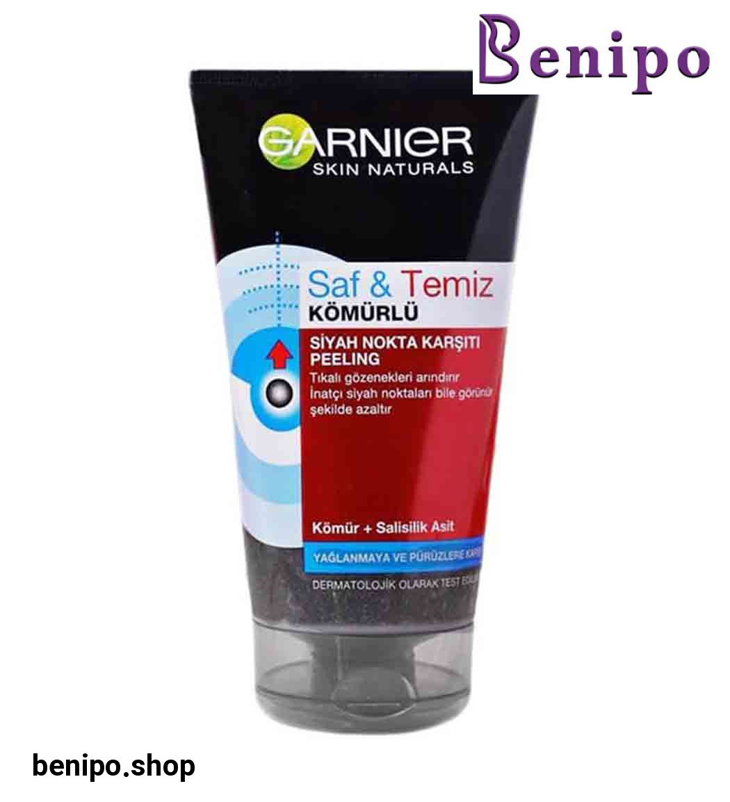 اسکراب لایه بردار جوش سر سیاه ذغال فعال  حجم 150 میل