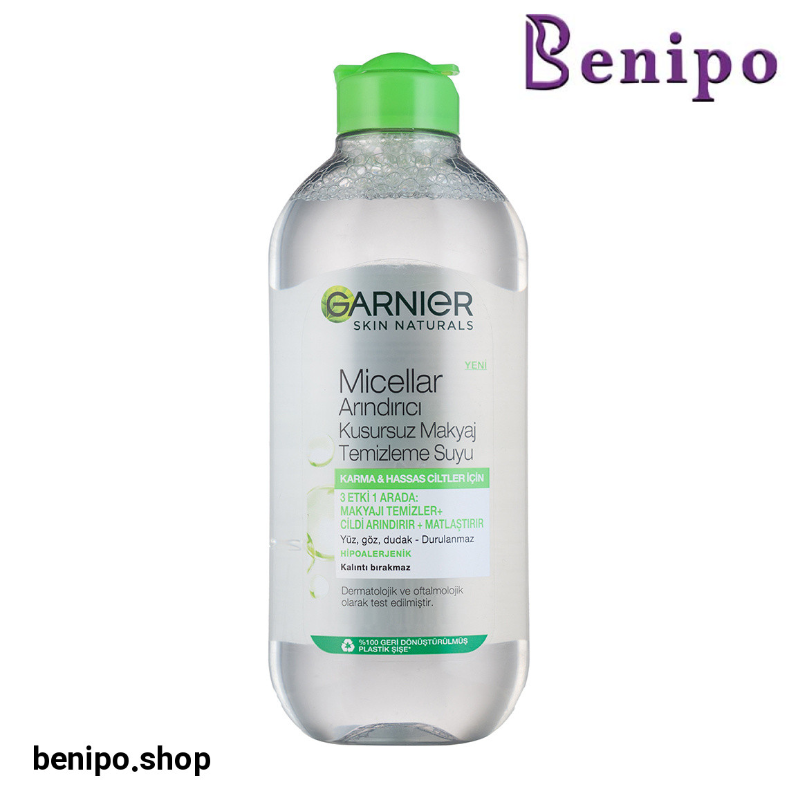 میسلار واتر مناسب پوست چرب حجم 400 میلی لیتر