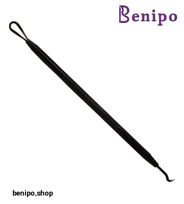 پیلینگ جوش سر سیاه دو سر مشکی