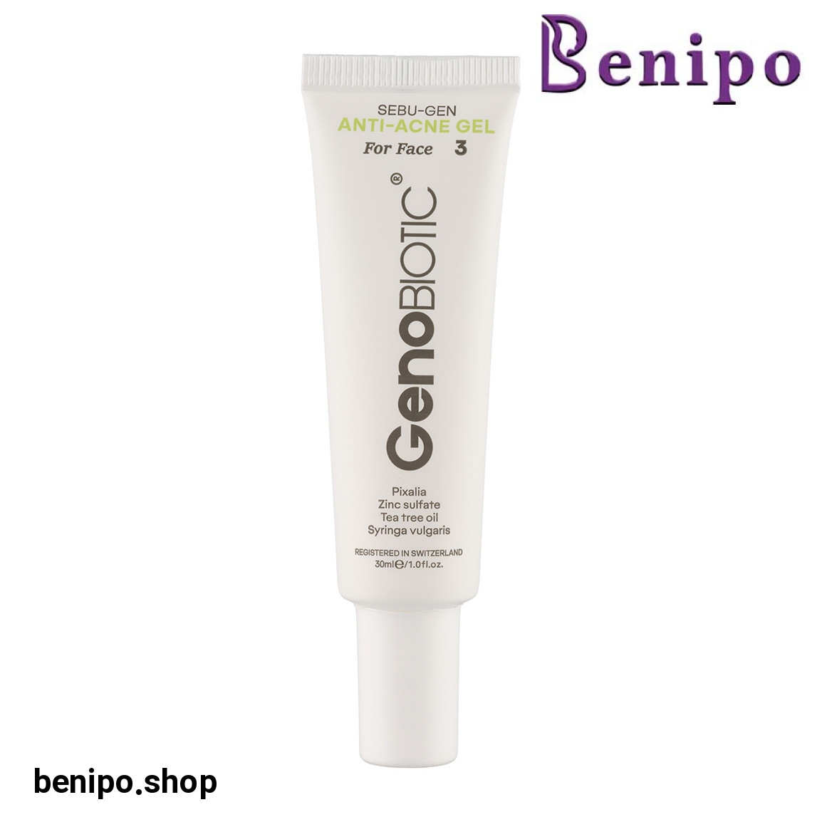 ژل ضدآکنه حجم 30 میلی لیتر