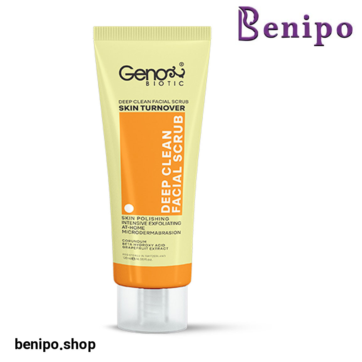 اسکراب صورت مدل Deep Clean حجم 100 میلی لیتر