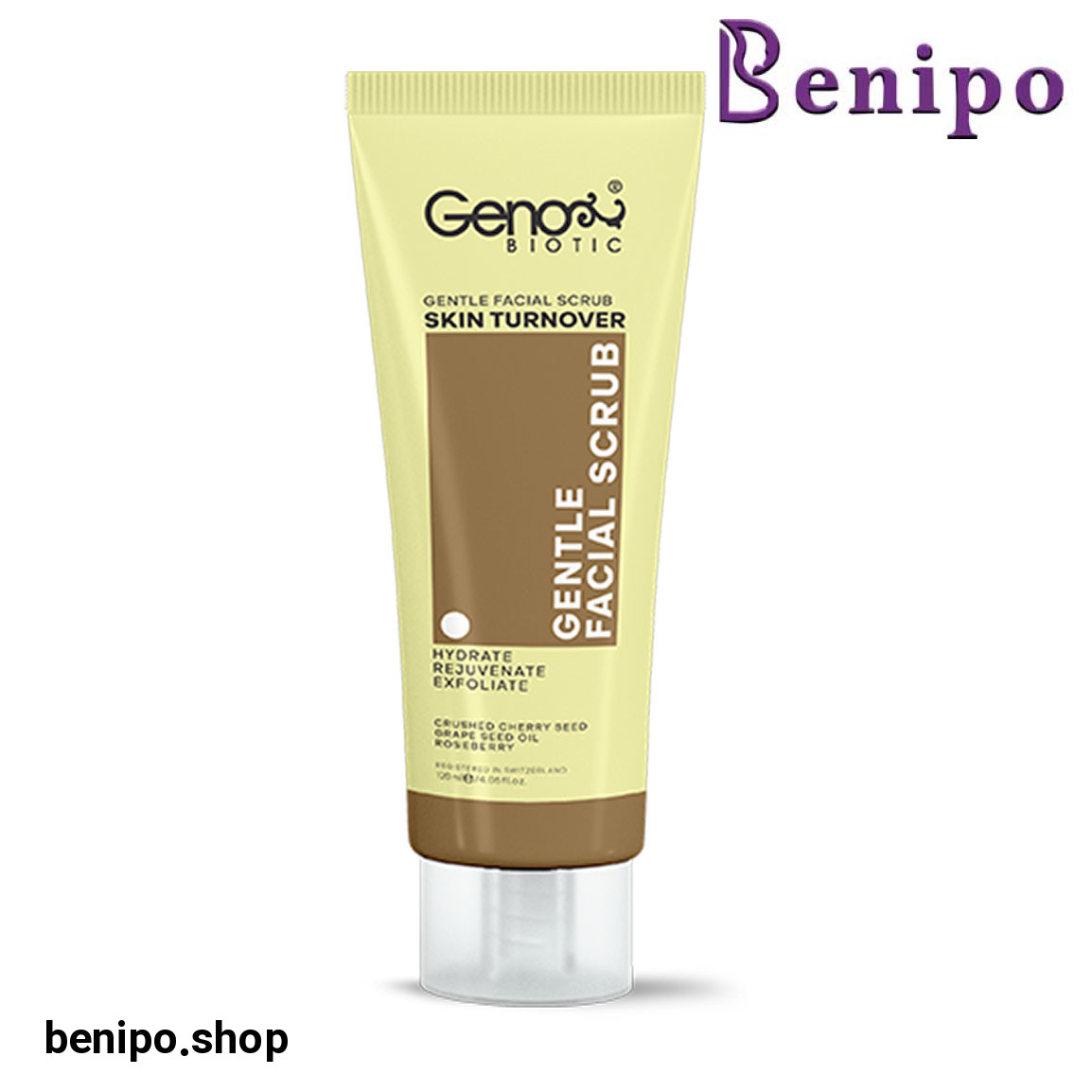 اسکراب صورت مدل Gentle حجم 100 میلی لیتر