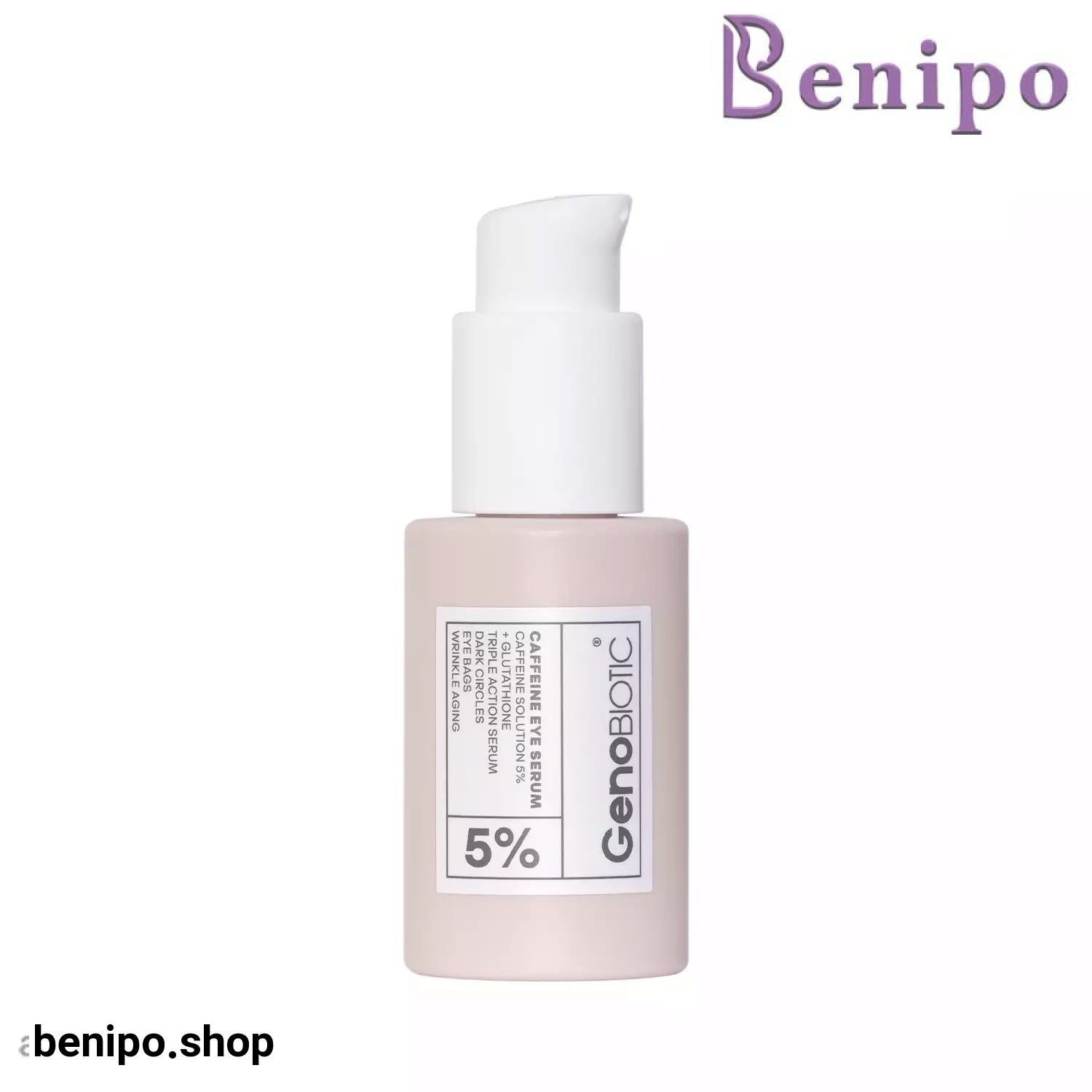 سرم دور چشم کافئین ژنو بایوتیک