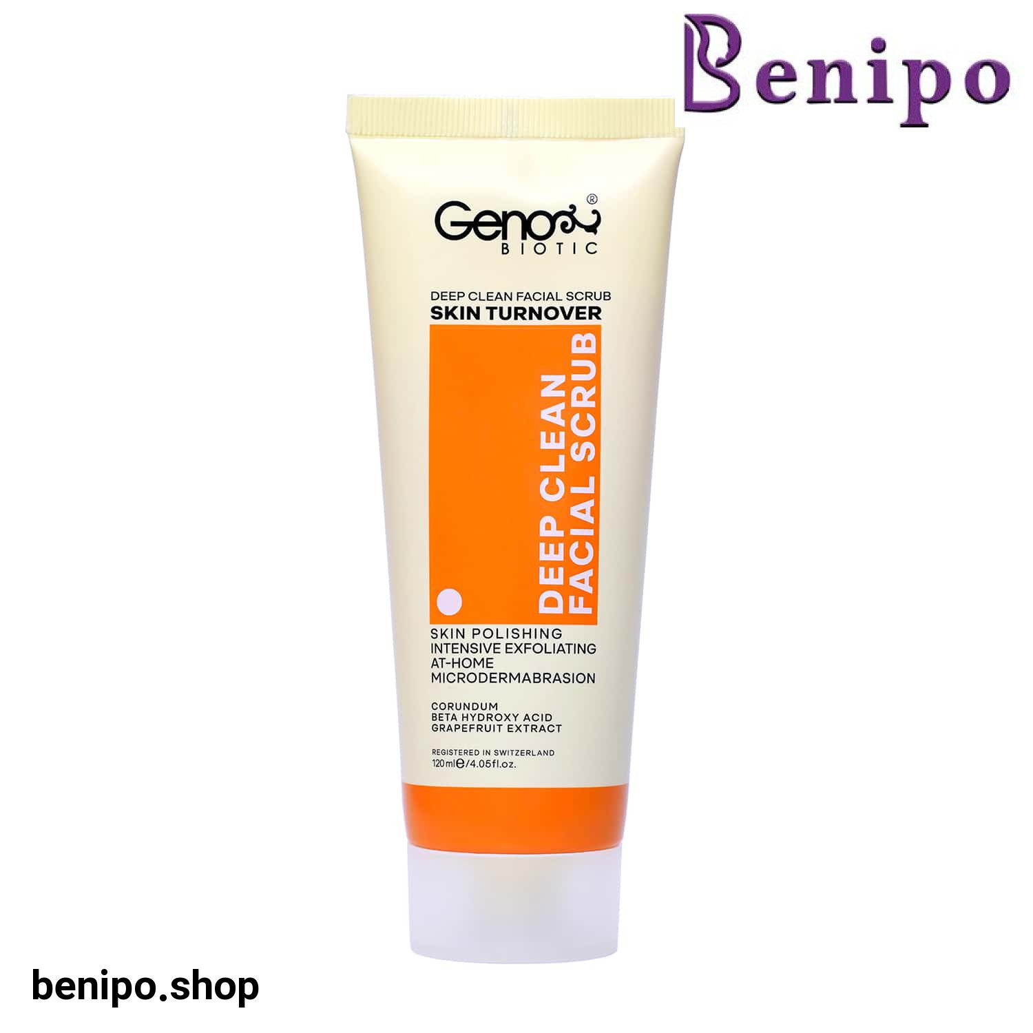 اسکراب قوی صورت ژنو بایوتیک