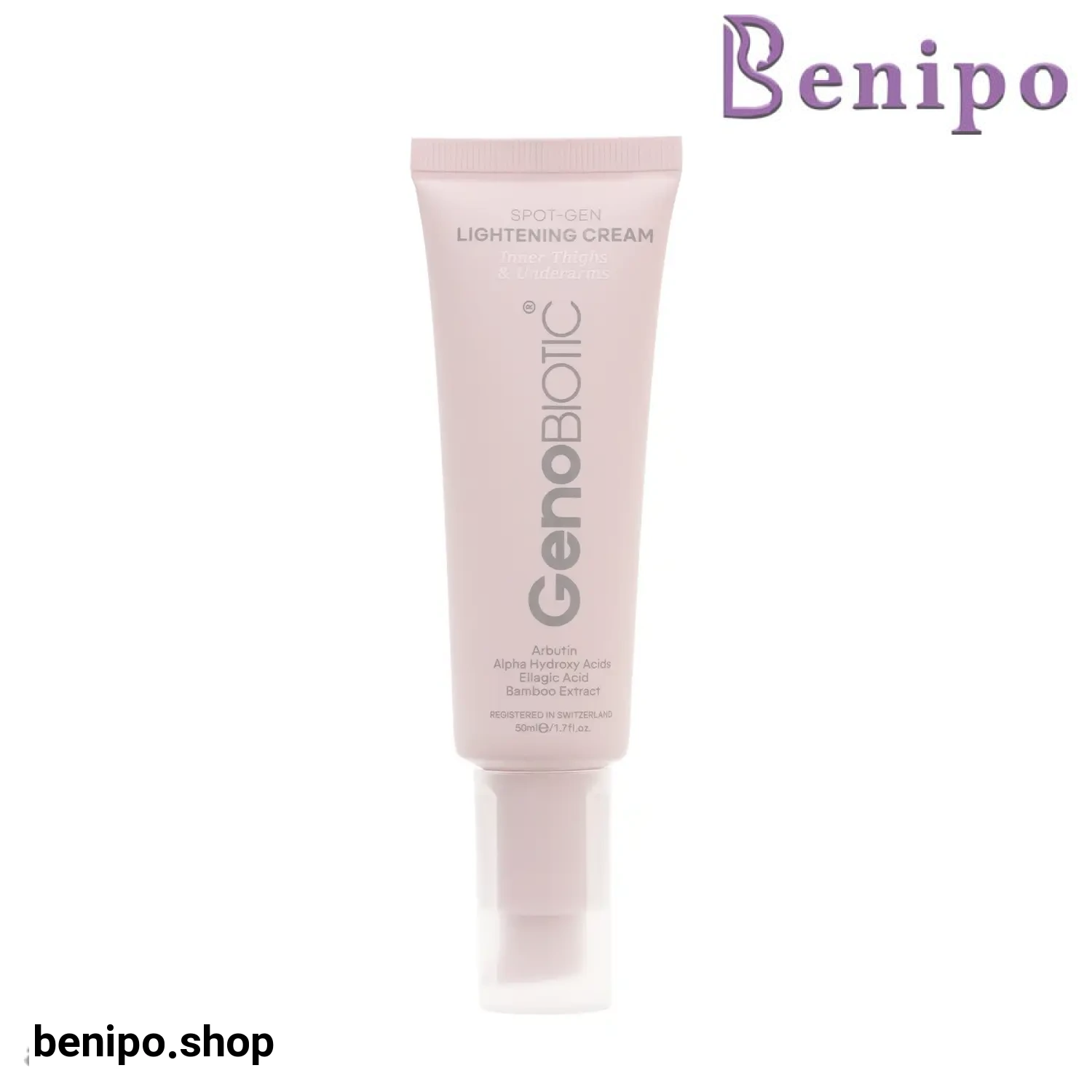 کرم روشن کننده کشاله ران و زیر بغل ژنو بایوتیک