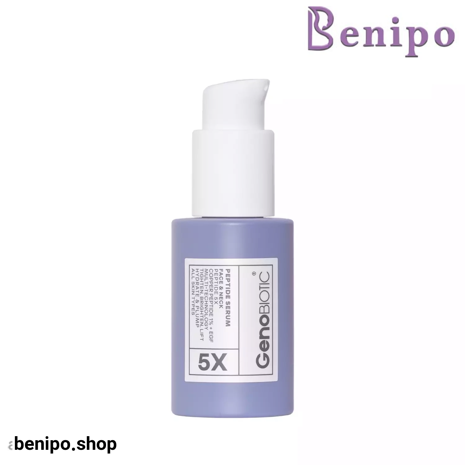 سرم پپتایدی صورت و گردن ژنو بایوتیک