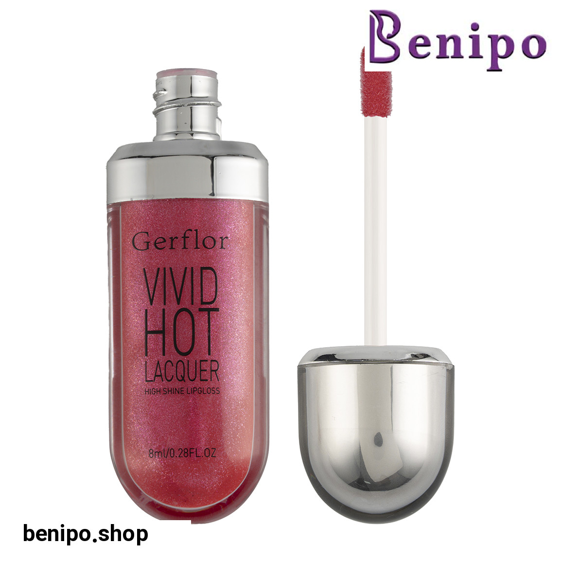 رژلب مایع شاین دار مدل Vivid Hot