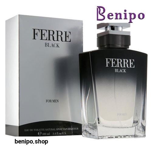 ادو تویلت مردانه مدل Ferre Black حجم 100 میل