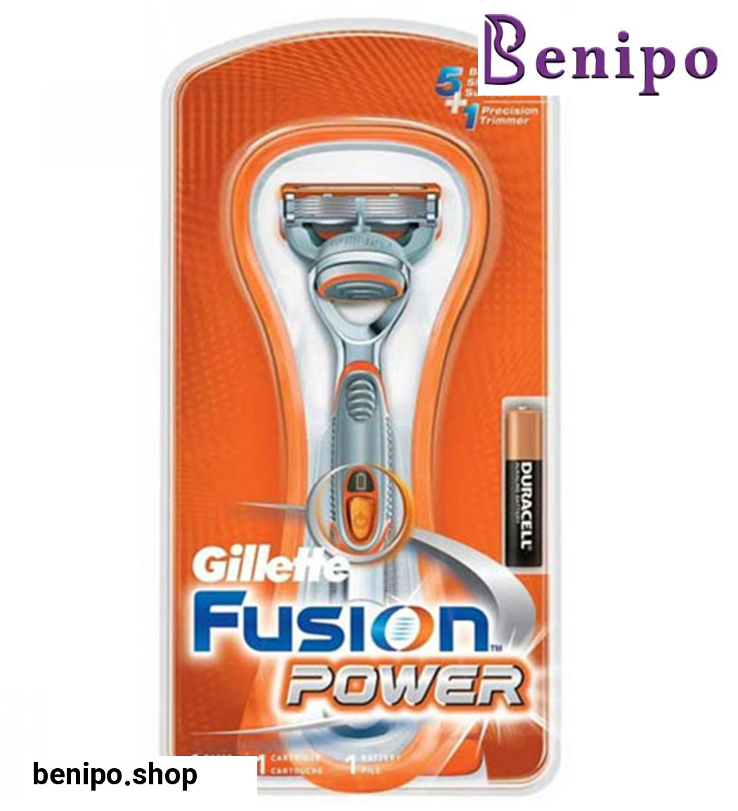 خودتراش مردانه 5 تیغ مدل Fusion Power دارای باطری