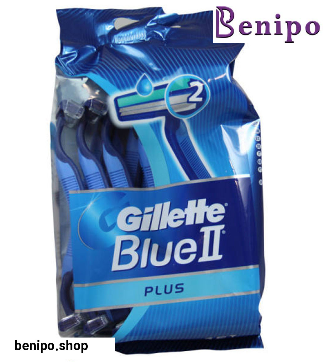 خود تراش مدل Blue 2 Plus بسته 15 عددی