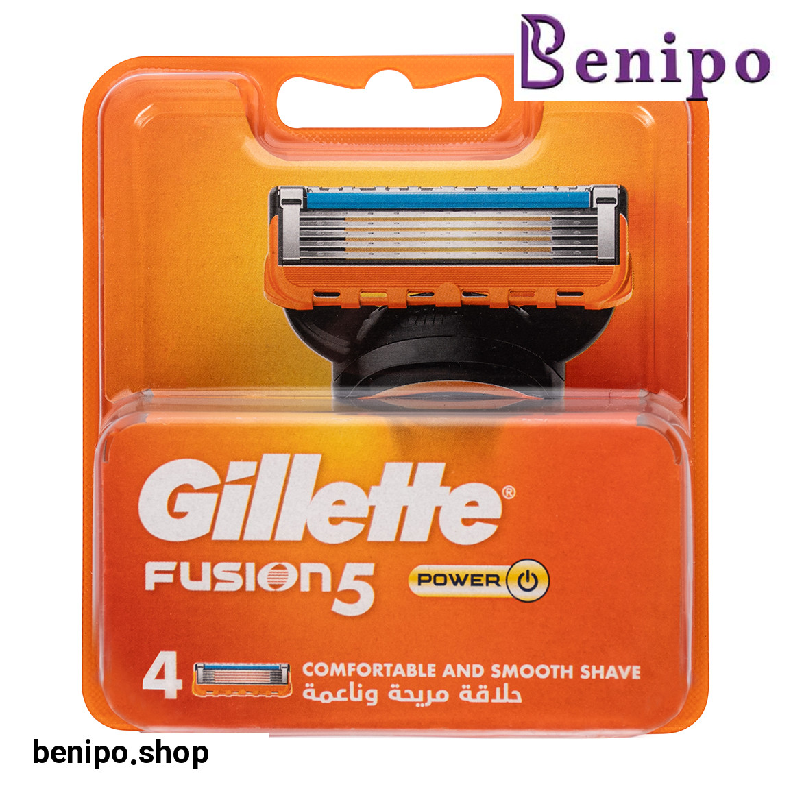 کارتریج 5 لبه فیوژن پاور بسته 4 عددی