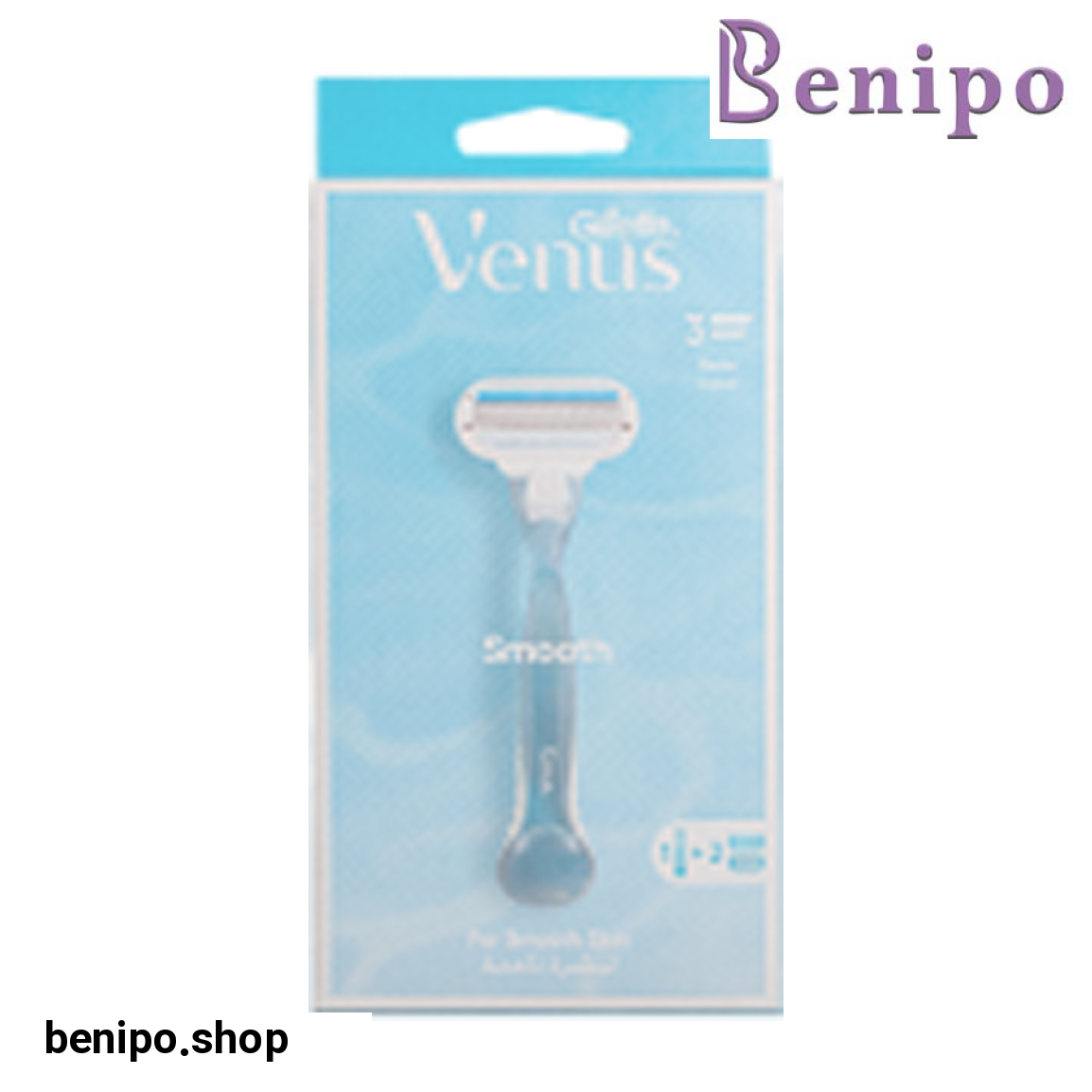 خودتراش 3 لبه ونوس اسموث