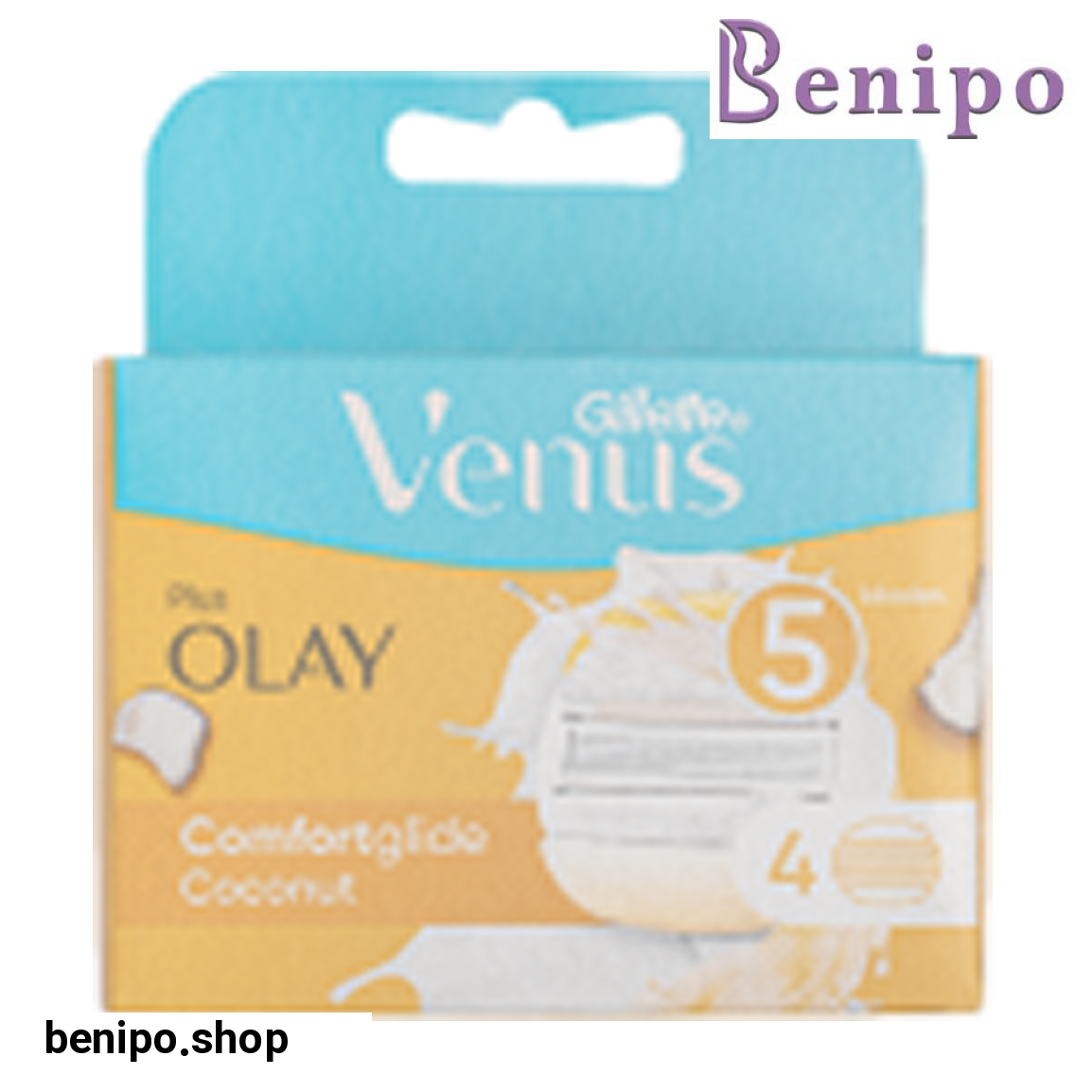 کارتریج 5 لبه ونوس الای بسته 4 عددی