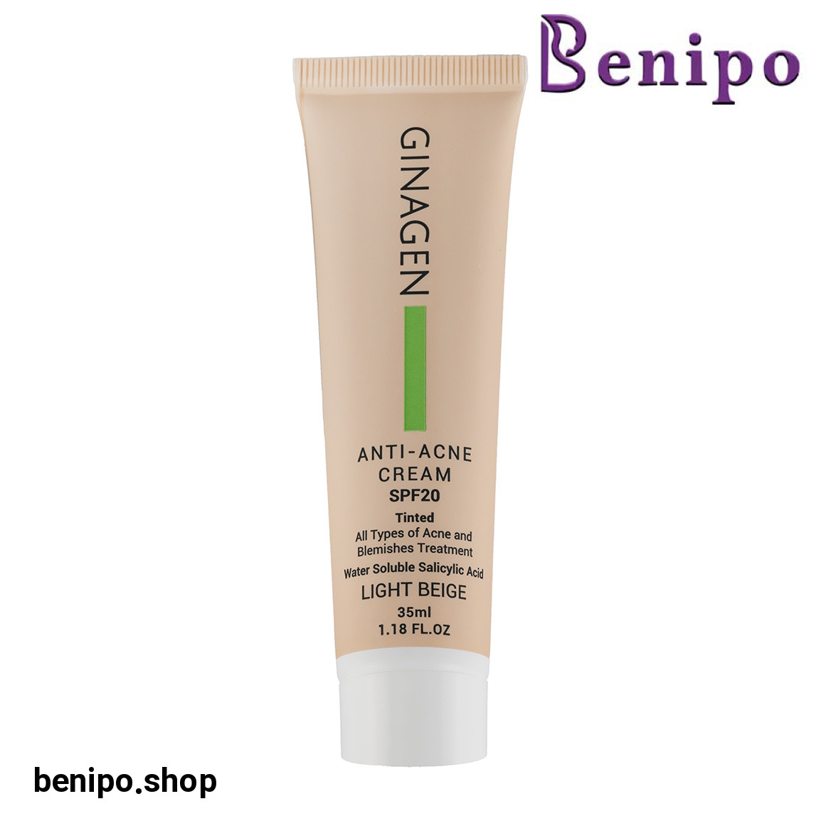 کرم ضد جوش تینت پوست مدل Tintedحجم 35 میلی لیتر